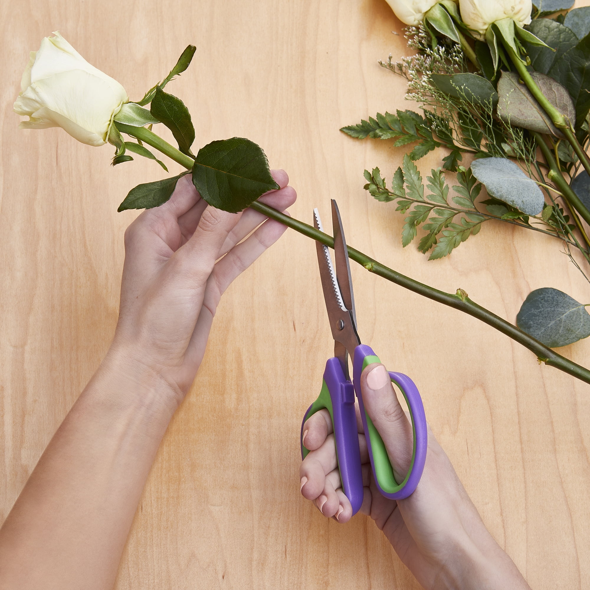 FloraCraft Floral Shears 7.5 inch Purple