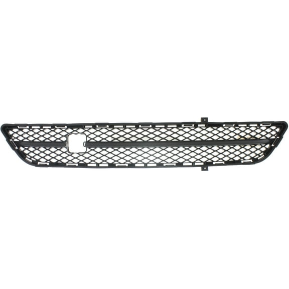 Front Bumper Grille Compatible with INFINITI G25 2011-2012/G37 2010-2013/Q40 2015 Center Textured Gray