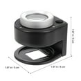 thumbnail image 3 of OULII Desktop Magnifier with Light Inspecting Circuit Boards Work Glass Black 1Pcs, 3 of 5