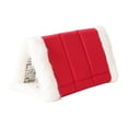 thumbnail image 3 of lionlar 2 en 1 Chat House Chaud Doux Lavable Réversible Coussin Velours Auto-Échauffement Rouge, 3 of 9