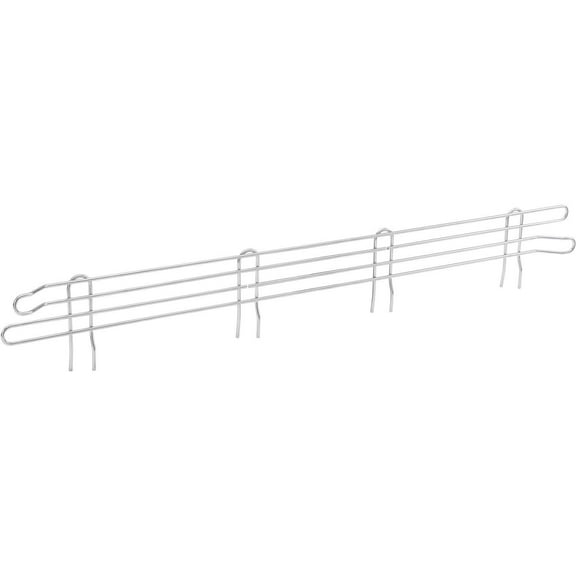 Global Industrial AL442S Nexel Stainless Steel Wire Ledge - 42 x 4 in.
