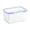 🔥 blue_New#3599, variant on 4 in 1 Produce Storage Containers for Fridge with Colander and Strainer, Airtight Stackable Plastic Food Storage Bins for Washing and Keeping Fruits and Vegetables Fresh