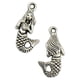 thumbnail image 3 of pieza 30pcs Vintage Tibetano Silver Metal Mermaid Charm Colgantes Joyería, 3 of 5