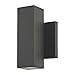 thumbnail image 3 of Lampe Murale Carrée Cylindrique Haut/bas Extérieure Finition Noir Mat, 3 of 4