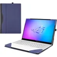 thumbnail image 1 of Laptop Cover Case for ASUS ROG Zephyrus G16 16 inch 2024 2025 [not Compatible with Any Other Model] 2-in-1 PU Leather Detachable Notebook Sleeve Computer Bag Protective Cover, 1 of 7
