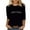 AA-Black, variant on QIUOMBBP 3/4 Length Sleeve Womens Tops Cute Graphic Print Pullover Sweaters Casual Crew Neck Sweatshirts, Gray, XL