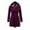 Purple, variant on Azrian Deals Womens Warm Faux Coat Jacket Winter Plaid Long Sleeve Outerwear
