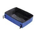 thumbnail image 2 of Cuenco para arena para gatos, tela Oxford, impermeable, bandeja para arena para gatos, para coche, avión, furgoneta Azul L, 2 of 8