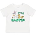 thumbnail image 3 of Inktastic It's My 1st Easter with Cute Chick and Bunny Boys or Girls Baby T-Shirt, 3 of 5