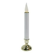 Brite Star 10" Battery Operated Christmas LED Warm White Chatham Flame Candle Lamp