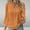 Orange, variant on Womens Tops Fall 2025 Long Sleeve Red Casual Shirts Dressy V Neck Formal Tees for Women