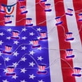 thumbnail image 5 of Independence Day Red White Blue Star Streamer Hat Shape Lights Battery Operated USA Flag Patriotic Decorations For Indoor Outdoor Ornaments Memorial Day 4th Of July Party Supplies, 5 of 7