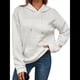 thumbnail image 1 of Sudadera Informal con Capucha de Jacquard Texturizado para Mujer, Sudadera Holgada de Larga de Color Liso Y2K con Bolsillos. XXL, 1 of 10