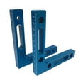 thumbnail image 4 of 2 escuadras de posicionamiento de 90 grados, marco de fijación auxiliar en forma de L para carpintería Azul, 4 of 9