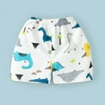 thumbnail image 2 of KaLI_Store Shorts for Kids Toddler Baby Boys Jogger Shorts Summer Cotton Running Gym Basketball Shorts White,5-6 t, 2 of 3