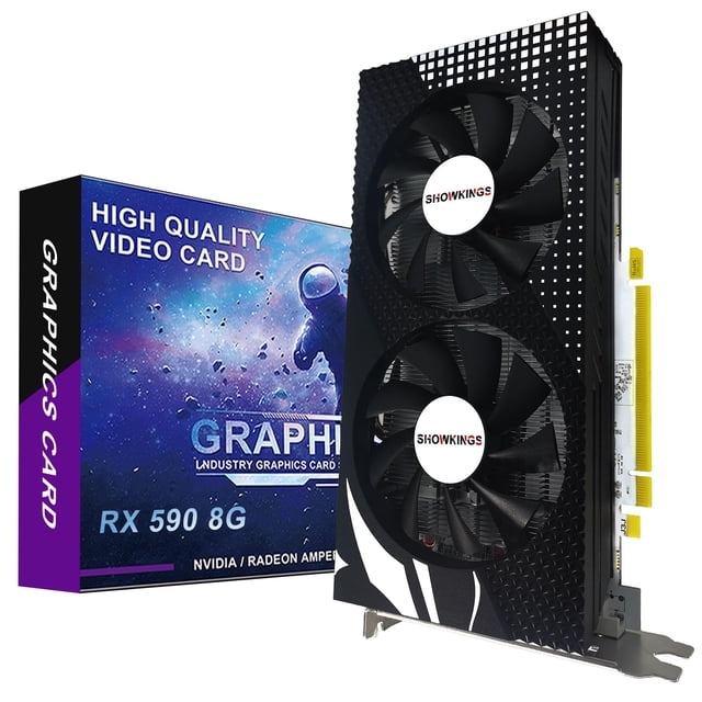 Tarjeta gráfica SHOWKINGS Radeon RX 590 GME 8GB GDDR5 2304SP