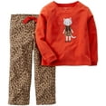 thumbnail image 1 of Carter's Baby Girls' 2 Piece PJ Set (Baby) - Cheetah - 24 Months, 1 of 2