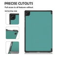 thumbnail image 6 of ATOOZ for Galaxy Tab A8 10.5 inch Case,Auto Wake/Sleep Ultra Slim Leather Stand Cover Samsung Tab A8 [SM-X205N/X200N],Dark Green, 6 of 7