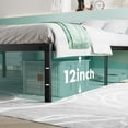 thumbnail image 5 of Sweetcrispy 14 inch Queen Heavy-Duty Metal Bed Frame, Platform Frame with Under-Bed Storage, No-Squeak, Easy Assembly, Includes Assembly Kit, 5 of 7