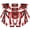 Red, variant on Graphics Kit Sticker Decals for Apollo Orion Dirt Pit Bike, Plastics Fairing Stickers Decals Graphics Kit