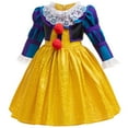 thumbnail image 4 of Clown Pennywise Costume for Toddler Girls Halloween Cosplay Party Dress, 4 of 7