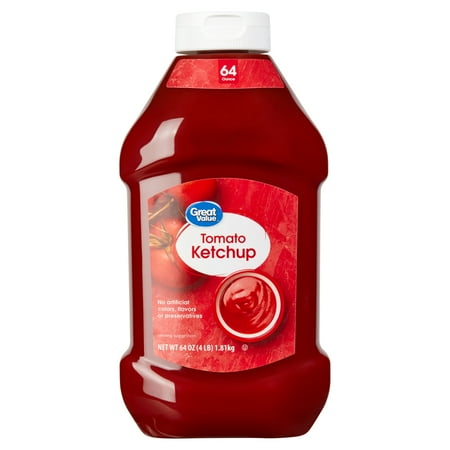 Great Value Ketchup, 38 Oz Bottle Discount