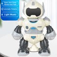 thumbnail image 2 of Jouet Robot Dansant Programmable Bleu avec Lumières Musique Rotation 360 Degrés Jouet Éducatif Interactif Intelligent pour Enfants Garçons Gadget Électronique, 2 of 8