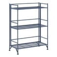 thumbnail image 4 of Convenience Concepts Xtra Storage 3 Tier Wide Folding Metal Shelf, Cobalt Blue, 4 of 8