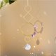 thumbnail image 4 of Colgantes colgantes hechos a mano de diamantes de joyería de carillones de viento de captura de luz de cristal Ehuebsd Libre de BPA, 4 of 8