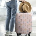 thumbnail image 2 of Pink Cow Dairy Pattern Luggage Cover Fashion Suitcase Cover Baggage Covers Fit 25-28 Inch Luggage (Go Travel), 2 of 5
