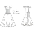 thumbnail image 4 of Kwik Sew K3448 Dresses Sewing Pattern, Size XS-S-M-L-XL, 4 of 4