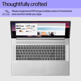 thumbnail image 3 of HP 2024 Newest 17.3" FHD Laptop,Intel Core i3-1215U, 8GB RAM, 512GB SSD, Webcam, HDMI, Bluetooth, Wi-Fi,Windows 11 Pro in S ModeSilver, 3 of 5