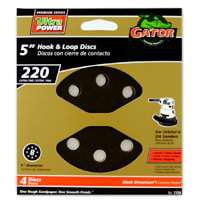 Gator 7720 Premium Sanding Disc, 5", 220 Grit