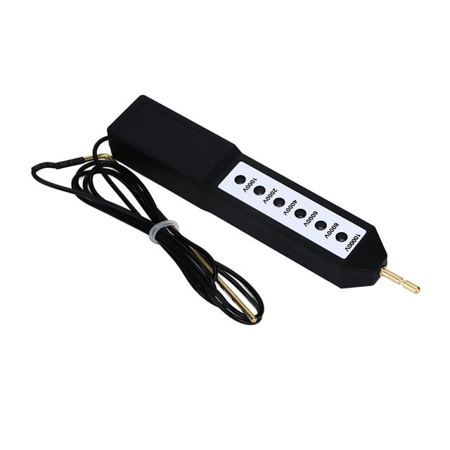 Electric Fence Tester For Livestock Waterproof Voltage Meter 10KV Portable Tool With 6Pcs Light For Farm