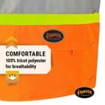 thumbnail image 2 of Pioneer Hi Vis Reflective Adjustable Safety Vest for Men & Women For Traffic & Construction - ID & Phone Pockets - Orange, 2 of 7