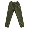 thumbnail image 2 of snowsong Men's Pants Mens Sweatpants Men's Sports Pants Casual Pants Men's Solid Color Versatile Running Training Fitness Pants Lounge Pants Green S, 2 of 3
