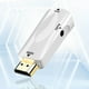 thumbnail image 1 of Adaptador HDMI macho a VGA hembra Convertidor de video Cable de salida de audio de 3,5 mm Compatible con computadoras de escritorio, portátiles, Ultrabooks, Chromebook, monitores, proyectores y más, 1 of 2