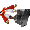 thumbnail image 4 of 2X Universal Amplifier Bass RCA Gain Level Volume Control Knob for Car Home Black, 4 of 6