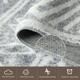 thumbnail image 5 of Siiluminisoy Runner Rug for Hallways 2'x6' Washable Runner Area Rug Non-slip,Boho Area Rugs for Kitchen Entryway Bedroom,Foldable,Gray, 5 of 8