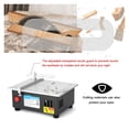 thumbnail image 4 of Mini Table Saw Electric Desktop Saw Woodworking Bench Lathe Cutter Machine Household DIY Cutting Tool 7-Speed Adjustable, 4 of 7