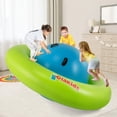 thumbnail image 5 of OLAKIDS 8FT Inflatable Dome Rocker Bouncer, Outdoor Kids Giant Roll and Play Seesaw Rocker with 6 Secure Handles, Max Weight 250 LBS, Toddlers Climbing Toy Backyard Play Center Equipment, 5 of 10