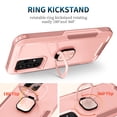 thumbnail image 5 of Nalacover For Samsung Galaxy A14 5G Slim Case,Luxury Hybrid Hard PC and TPU Rugged Bumper 3-In-1 Rotatable Magnetic Ring Kickstand Four Corner Guard Shockproof Anti-Scratch Back Phone Cover.Rosegold, 5 of 8