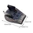 thumbnail image 3 of Advancent Mini caja de almacenamiento con soporte magnético para tacos de billar de PU Clever, que permite almacenar tiza fácilmente y evitar Billar, 3 of 6