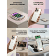 thumbnail image 3 of XSPLENDOR Electroplated 4-Corner Shockproof Phone Case for iPhone 17/16/15/14/13/12/11/X/XS Series-Crystal Clear Protective Cover with Full Lens Protection, MagSafe Compatible (Gold), 3 of 5