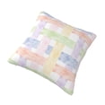 thumbnail image 3 of YFYANG Square Decorative Throw Pillow Case (Without Pillow Insert), Watercolor Line Stripe Texture Bedroom Sofa Car Cushion Cover, 26"x26", 3 of 9