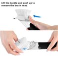 thumbnail image 6 of Dish Brushes with Soap Dispenser, Kitchen Dish Scrubber Brushes with Handle, Dishwashing Cleaning Scrubbers for Dishes/Pans/Pots, Black, 2Pack, 6 of 6