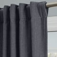 thumbnail image 2 of Chevron 80C/20P Sustainable Unlined Rod Pocket w/Back Tabs Panel 48x63 Navy, 2 of 3