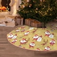 thumbnail image 5 of KLL Christmas Tree Skirt,Party Decorations Farmhouse for Christmas Decorations Holiday Party 48" -Cute Santa and Reindeer, 5 of 6