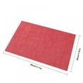 thumbnail image 2 of Napperons en Pvc 4 Pcs Antidérapants Lavables, 2 of 5
