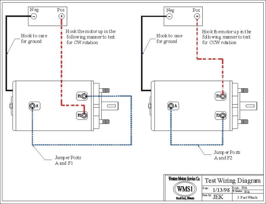 New Ramsey Winch Motor 12v Bi Directional Mbj4407 2 5hp Com New Ramsey Winch Motor 12v Bi, Ramsey Winch Wiring Schematic